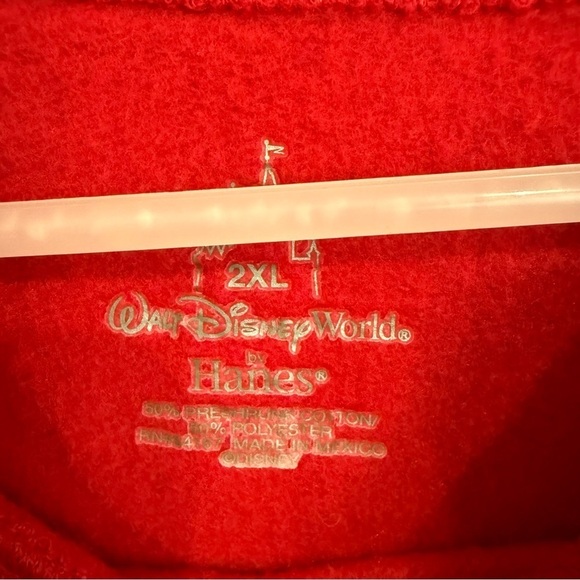 Disney Vintage  2008 2XL crewneck Christmas sweatshirt magic kingdom unisex - Picture 7 of 8